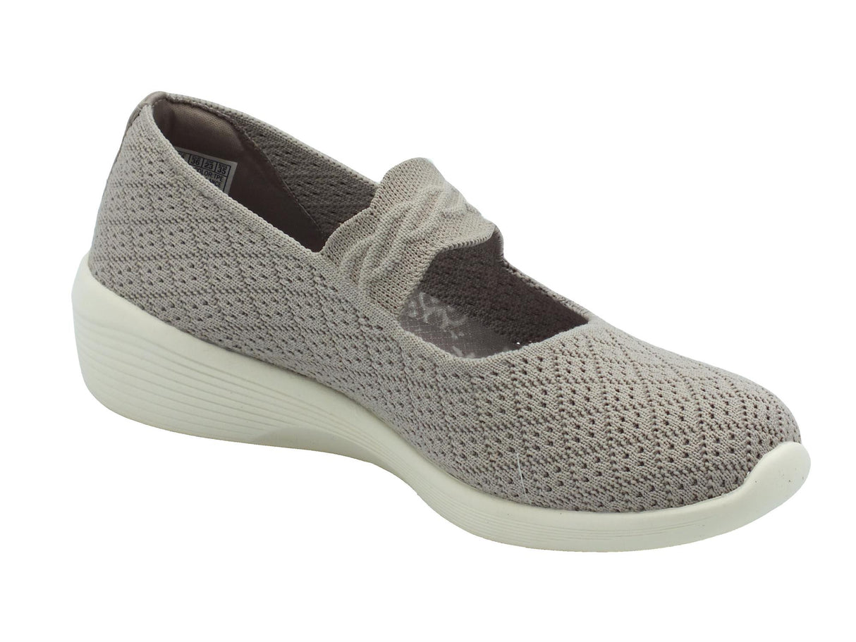 Skechers Skechers Ballerine Donna 158565 Arya That's Sweet Taupe sintetico beige Taupe