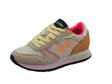SUN68 SUN68 Z34204 Ally Color Explosion Porcellana Scarpe Sportive per Donna in nabuk e tessuto rosa
