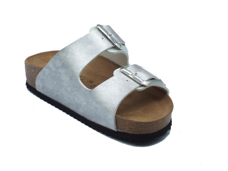 Valleverde Valleverde VG1571QN Ghiaccio Sandali con zeppa bassa per Donna Ghiaccio