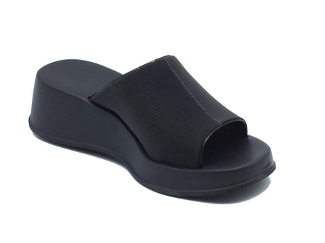 Zaxy Zaxy Grendene 18630 Essencial Tam Black Sandali per Donna in gomma con zeppa alta Black