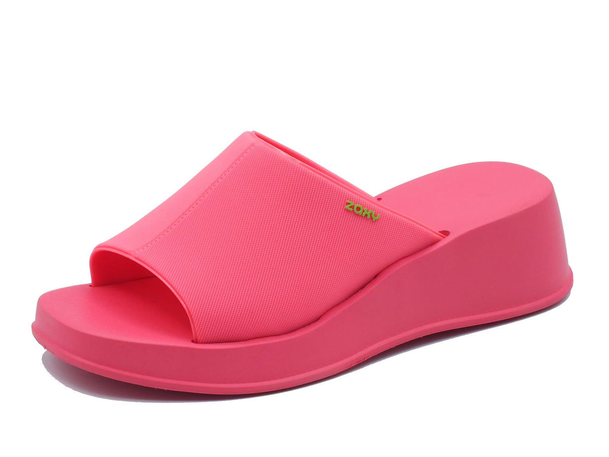 Zaxy Zaxy Grendene 18630 Essencial Tam Pink Sandali per Donna in gomma con zeppa alta Pink