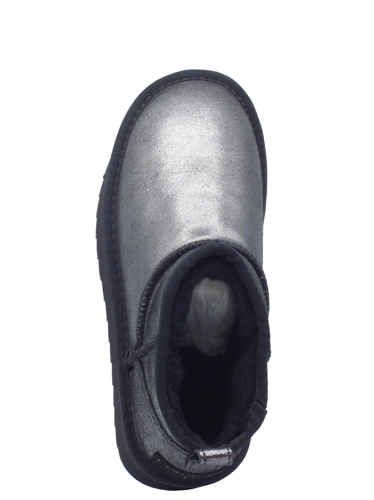 Colors of California Colors of California HC.YWPLAMET Black mammuttini per Donna in tessuto nero con pile zeppa bassa Black