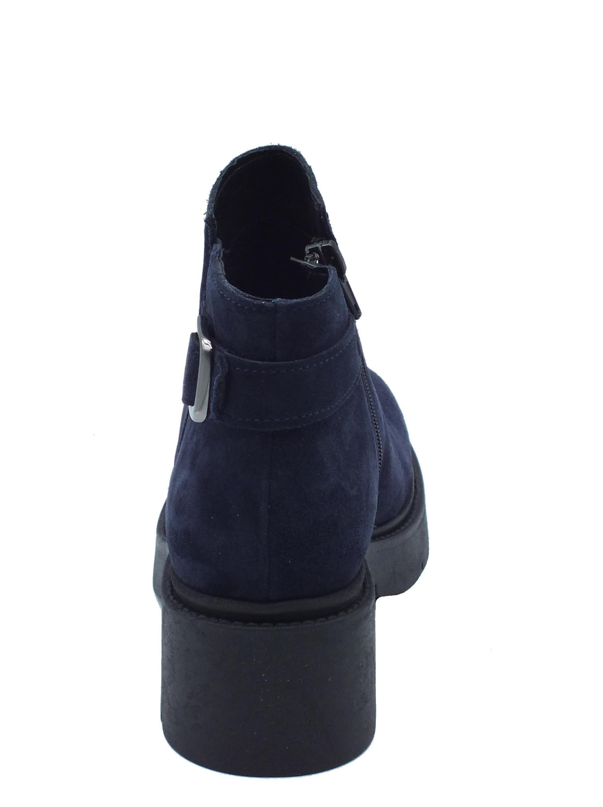 Cinzia Soft Cinzia Soft PQ4623275 Navy Tronchetti con tacco per Donna in nabuk con lampo Navy