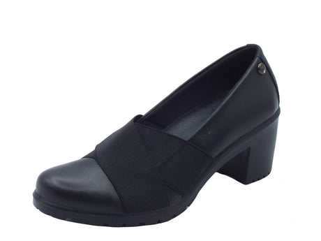 ENVAL Soft ENVAL Soft 6755200 Nappa Soft Nero Mocassini Confort per Donna in pelle tacco alto Nero