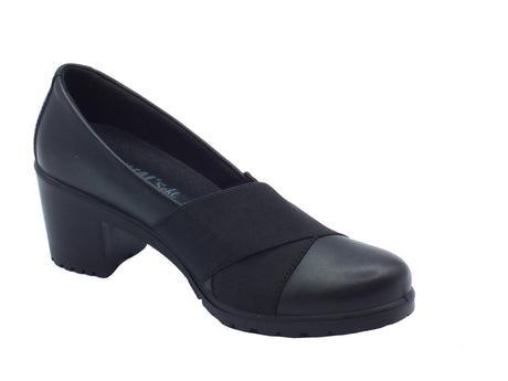 ENVAL Soft ENVAL Soft 6755200 Nappa Soft Nero Mocassini Confort per Donna in pelle tacco alto Nero