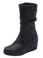 ENVAL Soft ENVAL Soft 6769600 Nappa Soft Nero Tronchetti per Donna in pelle con lampo Nero