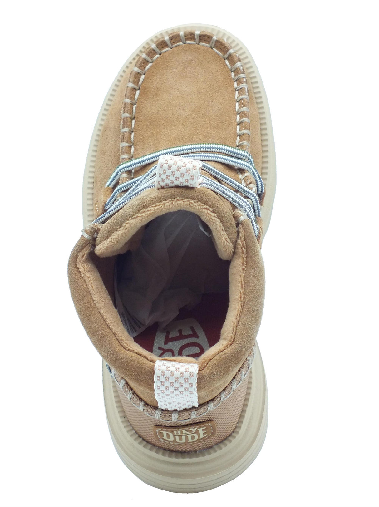 Hey Dude HeyDude 42012 Reyes Suede Tan Scarponcini per donna in camoscio tanganica Tan