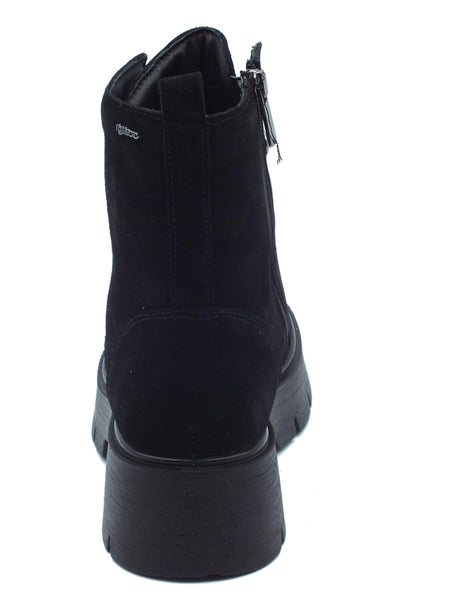 Igi&Co Igi&Co 6665500 Scam Superiore Nero Scarponcini per Donna in nabuk Nero