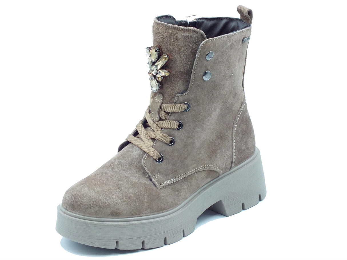 Igi&Co Igi&Co 6665511 Scam Superiore Fango Scarponcini per Donna in nabuk Fango