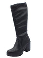 Igi&Co Igi&Co 6667200 Nappa Soft Nero Stivali con tacco alto per Donna in pelle elasticizzata Nero