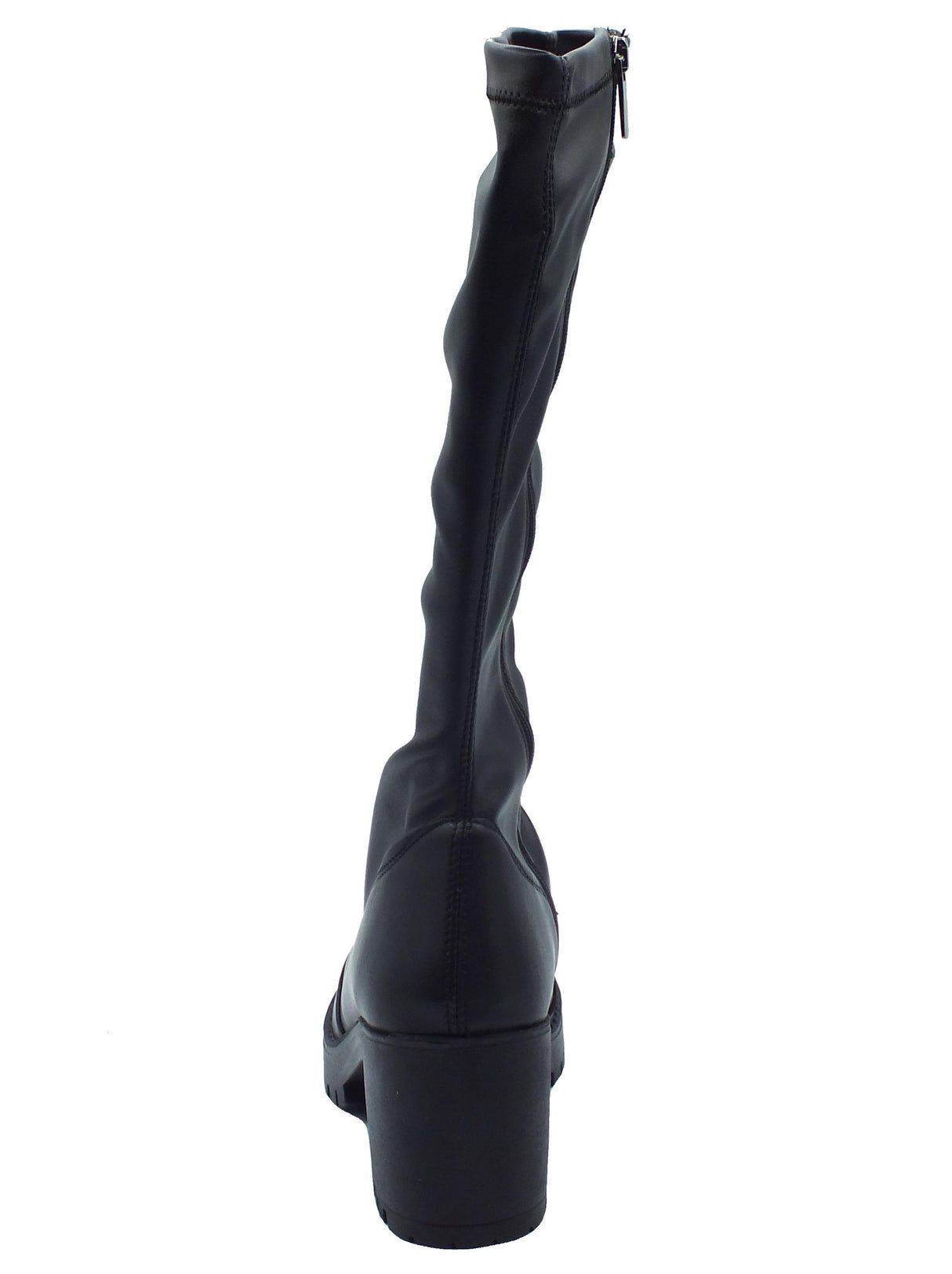 Igi&Co Igi&Co 6667200 Nappa Soft Nero Stivali con tacco alto per Donna in pelle elasticizzata Nero