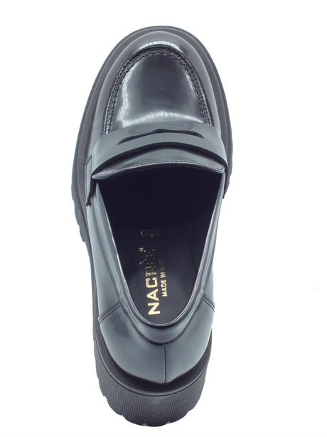 Nacrèe Nacrèe 6007004 Boston Nero Mocassini classici per Donna tacco alto Nero