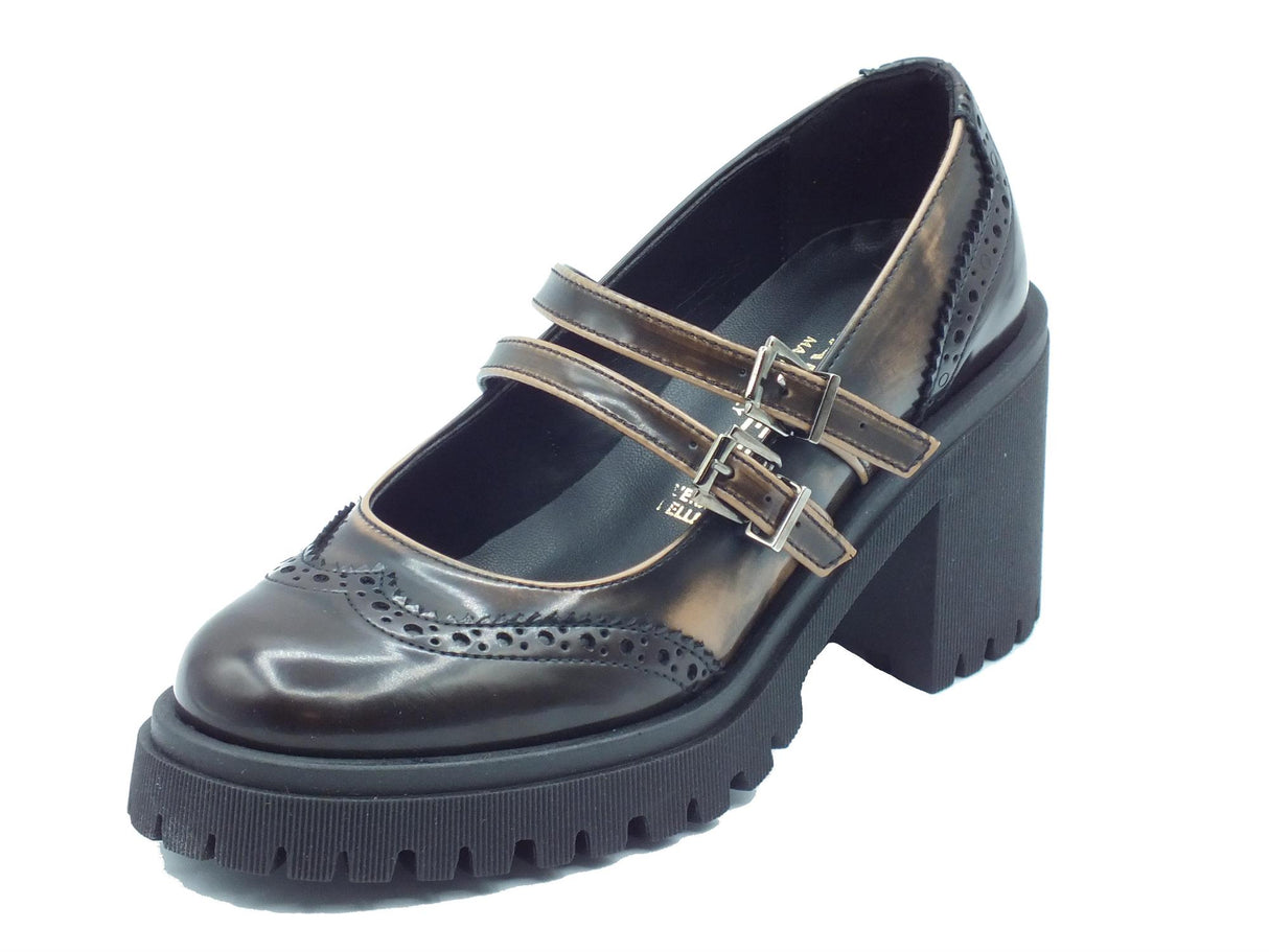 Nacrèe Nacrèe 6007005 Brush Taupe Mocassini eleganti per Donna tacco alto Taupe