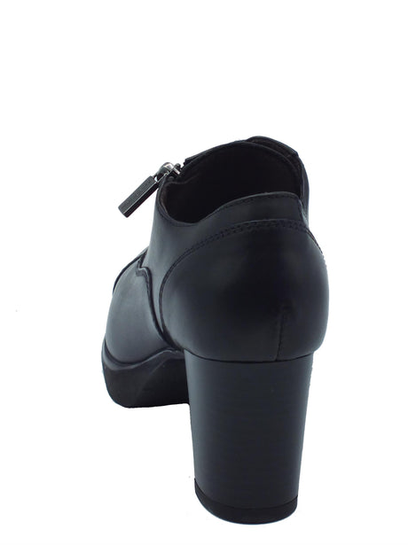 Nero Giardini NeroGiardini I205020D Nero Francesine per Donna in pelle con tacco medio Nero