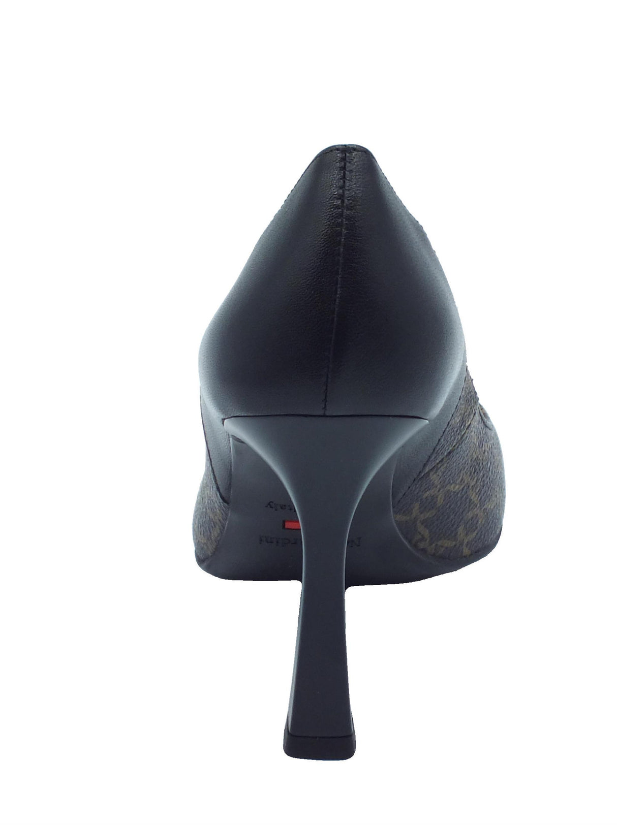 Nero Giardini NeroGiardini I410852D Giove Nero Decoltè elegante per Donna in pelle con tacco alto Nero