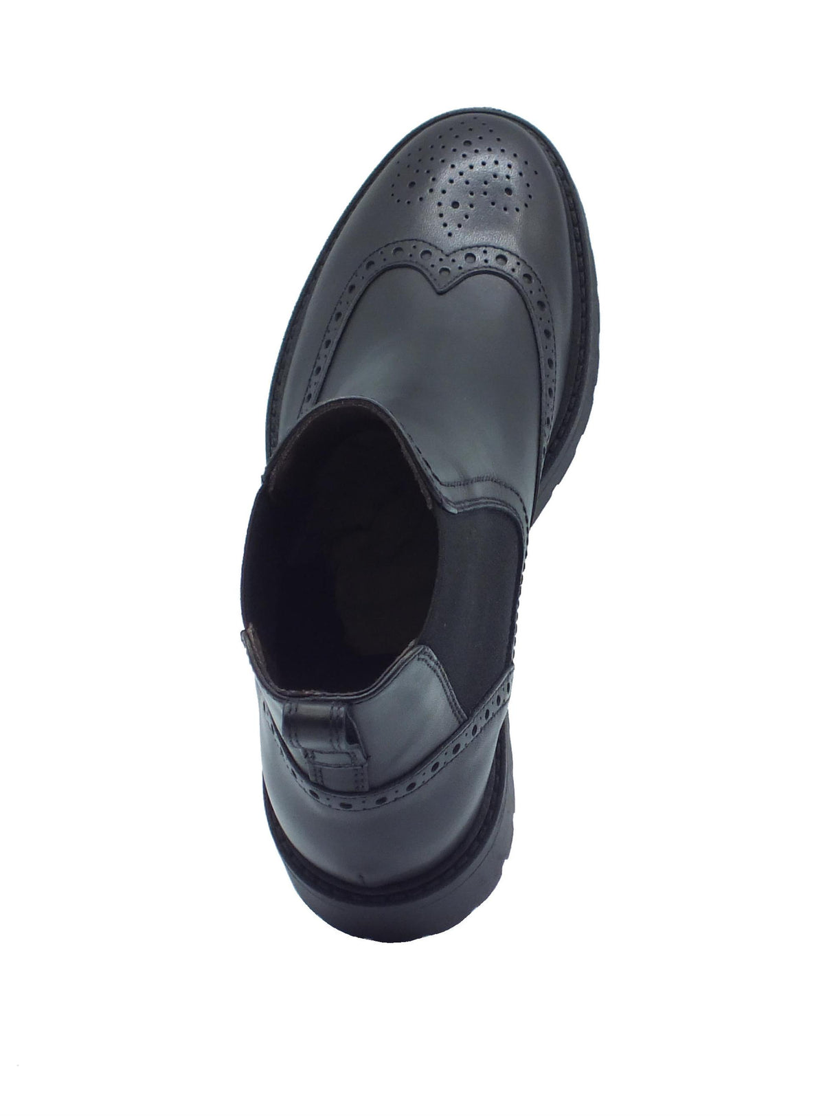 Nero Giardini NeroGiardini I411452D Guanto Nero Tronchetti beatles per Donna in pelle Nero