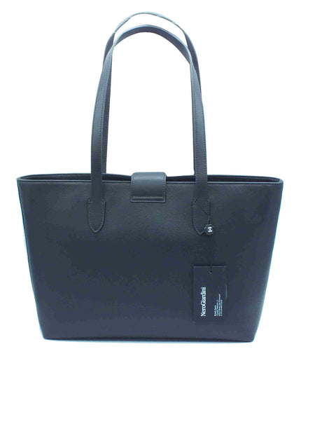 Nero Giardini NeroGiardini E443714D Reno Nero Borsa Shopping per Donna in pelle con lampo Nero