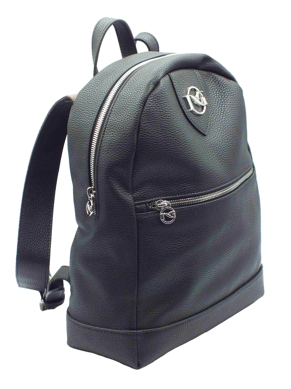 Nero Giardini NeroGiardini E443861D T. Gorgona Nero Zainetto per Donna in ecopelle con lampo Nero