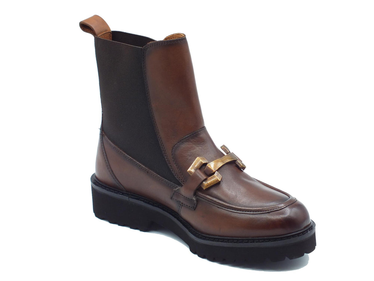 Pregunta Pregunta 2429008A Cognac Tronchetti per Donna in pelle marrone Cognac