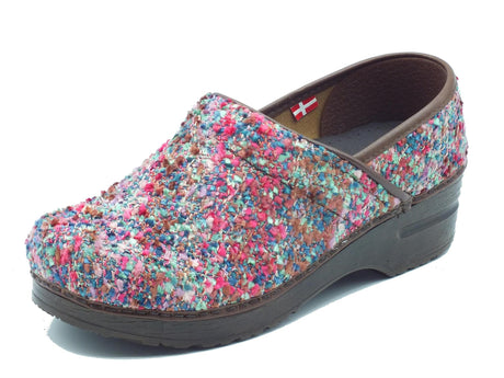 Sanita Sanita 479904 Vega Textile Multi Sabot per Donna in tessuto multicolore Multi