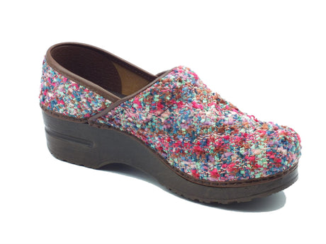 Sanita Sanita 479904 Vega Textile Multi Sabot per Donna in tessuto multicolore Multi