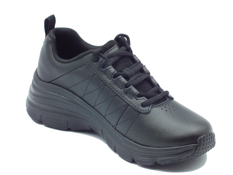 Skechers Skechers 149473 Effortless Black Scarpe Sportive per Donna in pelle nero Black