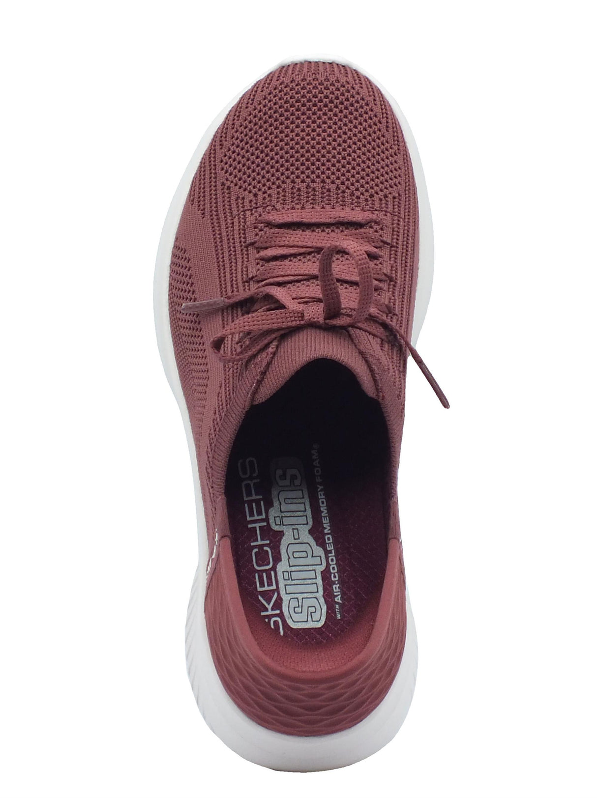 Skechers Skechers Slip-Ins 149710 Brilliant Path Burgundy Scarpe Sportive per Donna in tessuto Burgundy