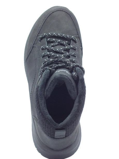 Skechers Skechers 167973 Casual Mix Black Tronchetti per Donna in ecopelle nera con ecopellicciotto Black