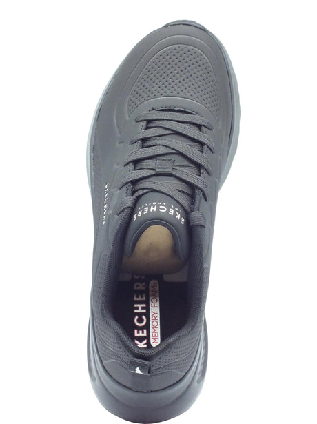 Skechers Skechers 177288 Uno Lite Lighert Black Scarpe Sportive per Donna in ecopelle Black