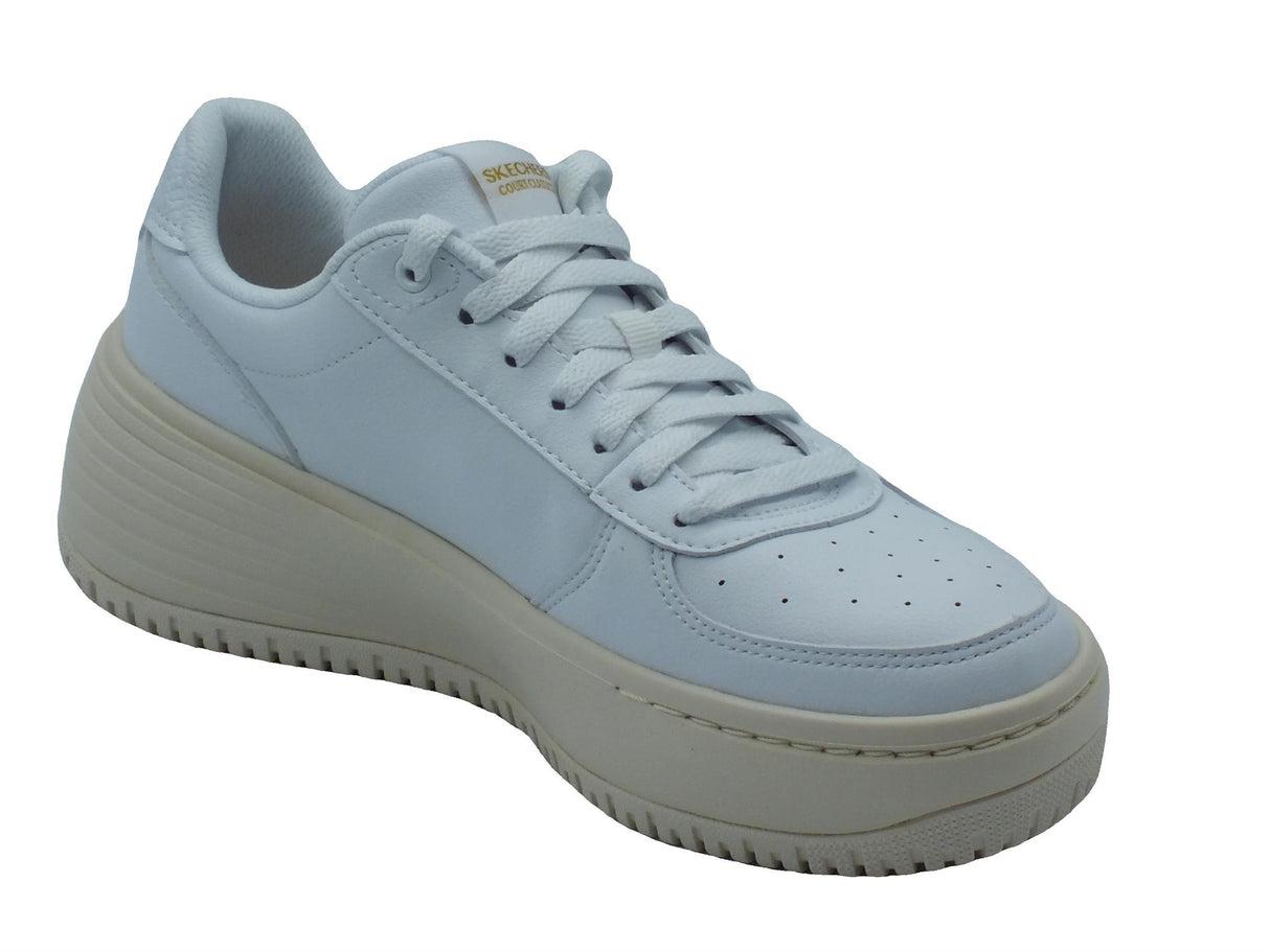 Skechers Skechers 185110 Be Lifted White Sneakers Sportive per Donna in pelle bianco White
