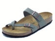 Birkenstock Birkenstock 007107 Mayari Stone Infradito per Uomo con doppia fibia Stone