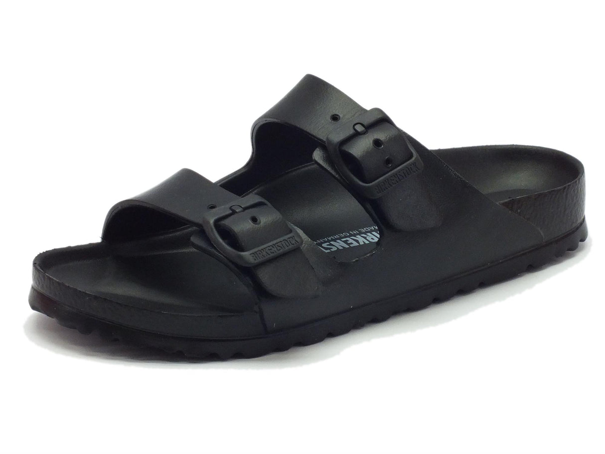 Birkenstock Sandali Birkenstock per donna in gomma nera doppia fibbia Black