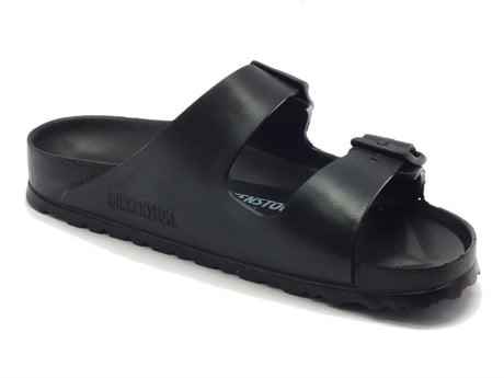 Birkenstock Sandali Birkenstock per donna in gomma nera doppia fibbia Black