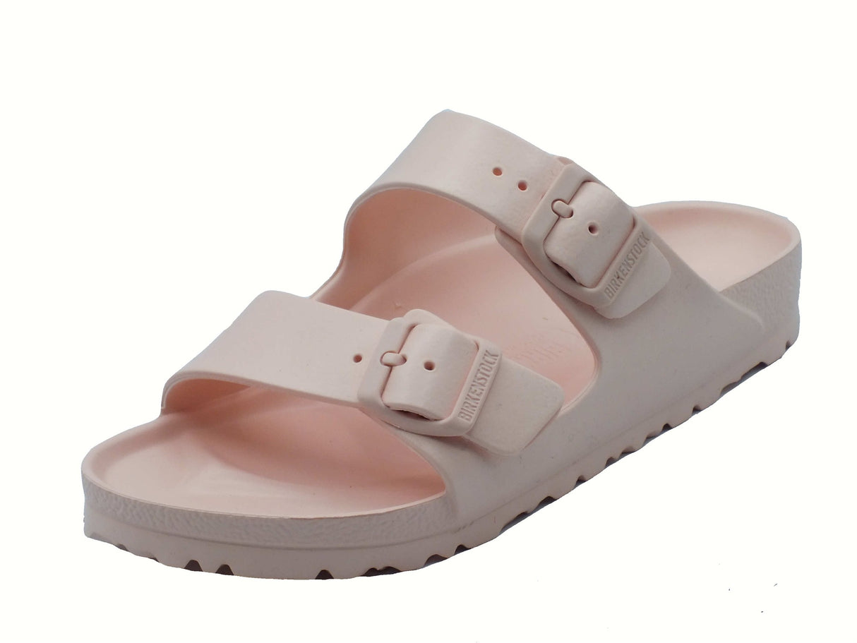 Birkenstock Birkenstock 1014614 Arizona EVA Rose Reptite Sandali per Donna doppia fibia in gomma rosa chiaro Rose