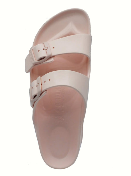 Birkenstock Birkenstock 1014614 Arizona EVA Rose Reptite Sandali per Donna doppia fibia in gomma rosa chiaro Rose