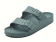 Birkenstock Birkenstock 1029653 Arizona EVA Pure Sage Sandali per Donna doppia fibia in gomma verde chiaro Pure Sage