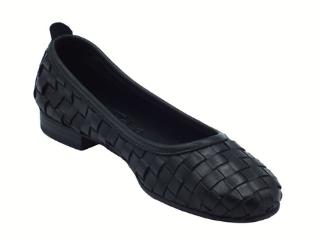 Carmela Carmela 161662 Piel Negro Ballerine per Donna in pelle intrecciata nera Nero