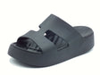 Crocs Crocs 209409 Getaway platform black Sandali con zeppa media per Donna in gomma black