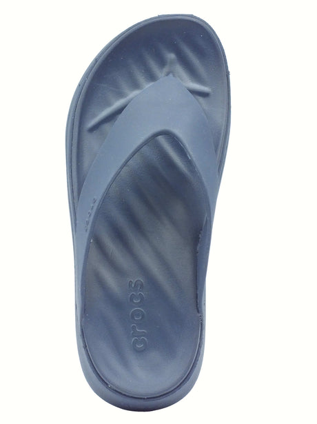 Crocs Crocs 209410 Getaway platform flip blu Infradito con zeppa media per Donna in gomma blu