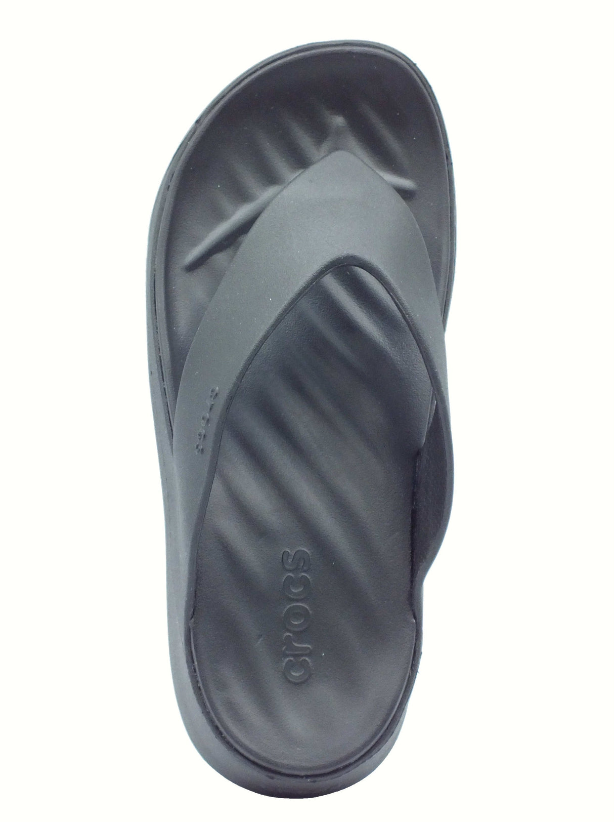 Crocs Crocs 209410 Getaway platform flip black Infradito con zeppa media per Donna in gomma black