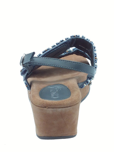 Cinzia Soft Cinzia Soft IT1040 Grey Multi Sandali per Donna con perline e brillantini multicolore zeppa media Grey Multi