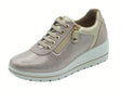 ENVAL Soft ENVAL Soft 7759422 Platino Sneakers Confort per Donna in pelle nabuk e tessuto zeppa alta Platino