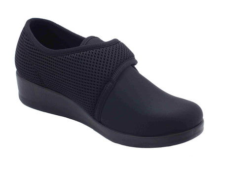 Fly Flot Fly Flot N3 B63 TW Bellona Nero Pantofole per Donna in tessuto con stretch Nero