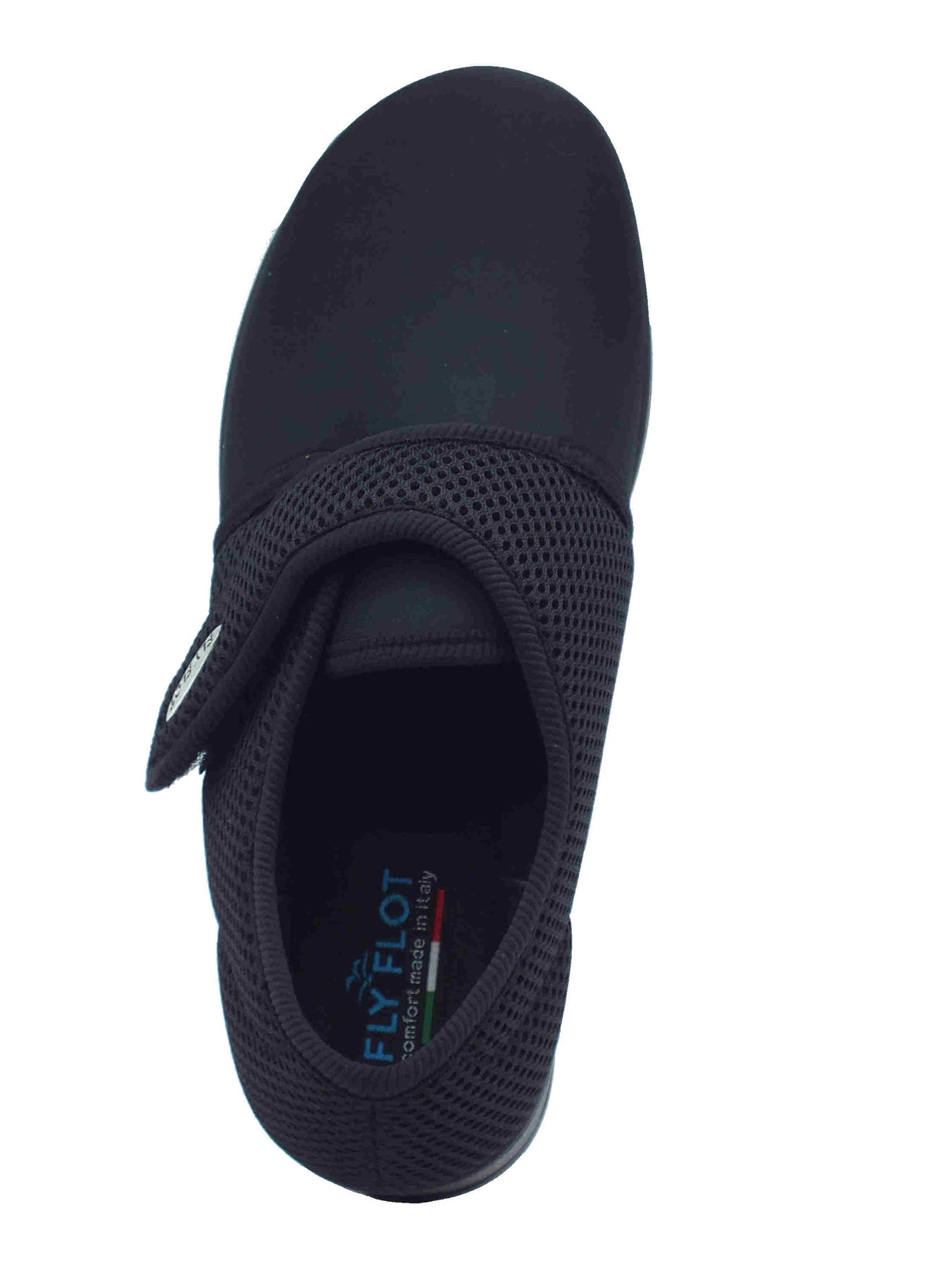Fly Flot Fly Flot N3 B63 TW Bellona Nero Pantofole per Donna in tessuto con stretch Nero
