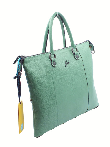 Gabs Gabs G000033T2 G2 Plus Bull Filodendro TG U Borsa Shopping per Donna in pelle con lampo e manici verde
