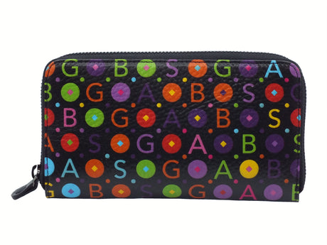 Gabs Gabs G000140ND Pop Nero Portafogli per Donna in pelle con lampo Nero