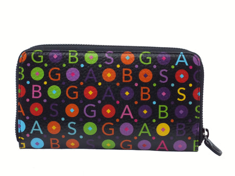 Gabs Gabs G000140ND Pop Nero Portafogli per Donna in pelle con lampo Nero