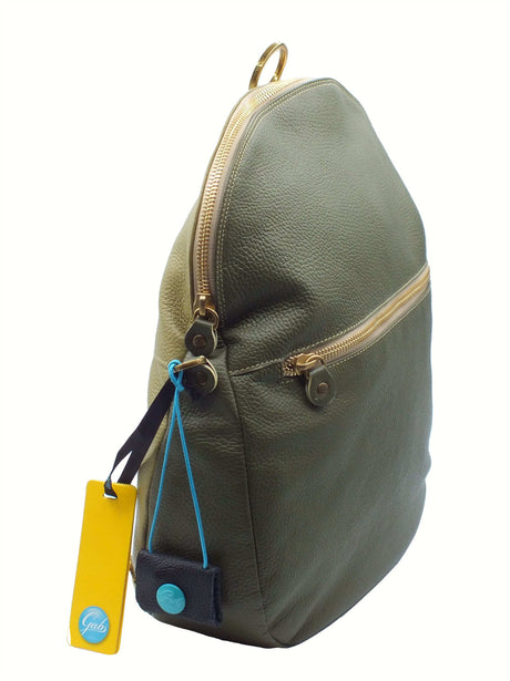 Gabs Gabs G010550T3 Janne Verde Militare TG L Zainetto per Donna in pelle Verde Militare