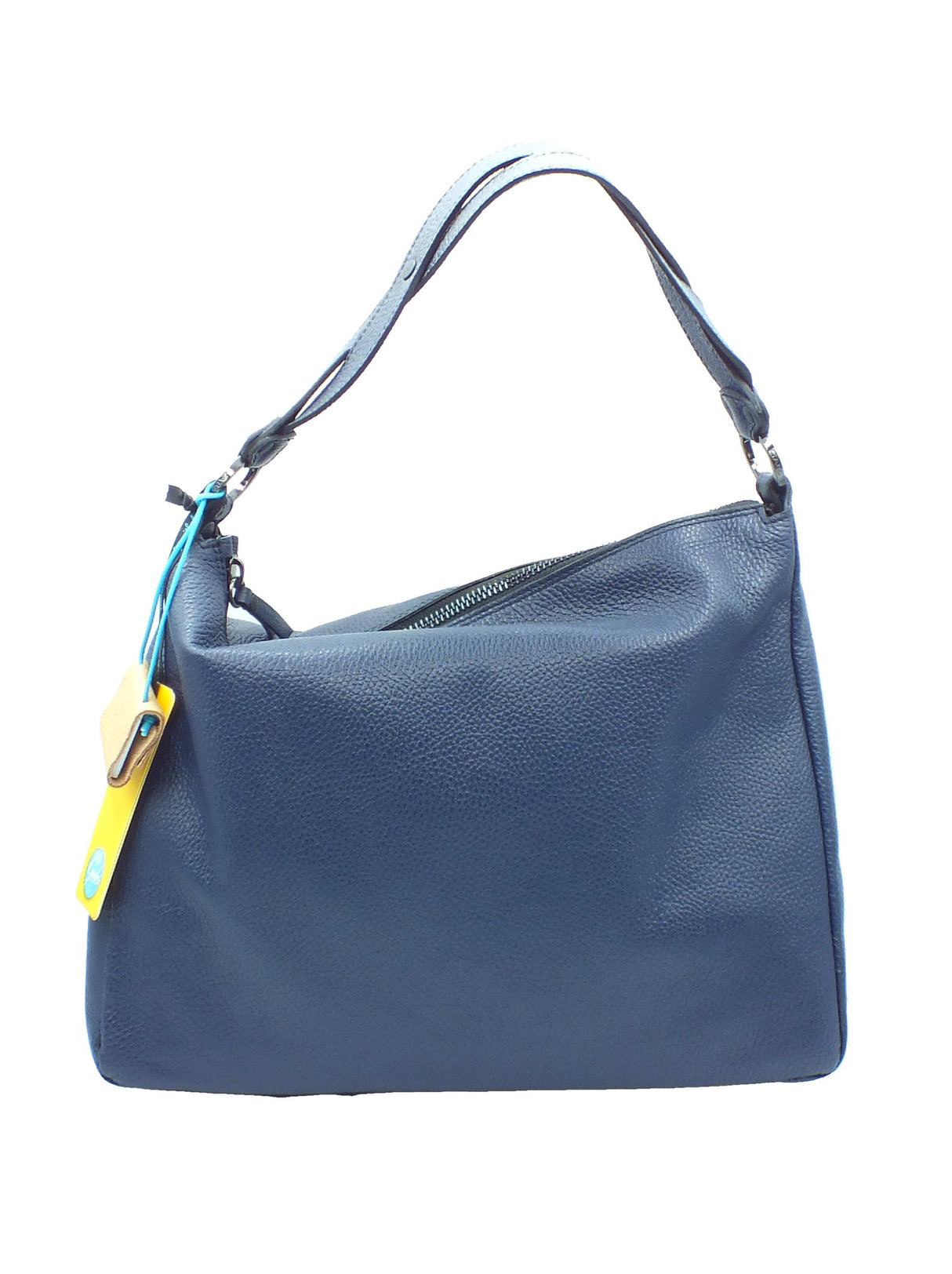 Gabs Gabs G007205T3 Calliope Ruga Inchiostro Blu L Monospalla per Donna in pelle Blu