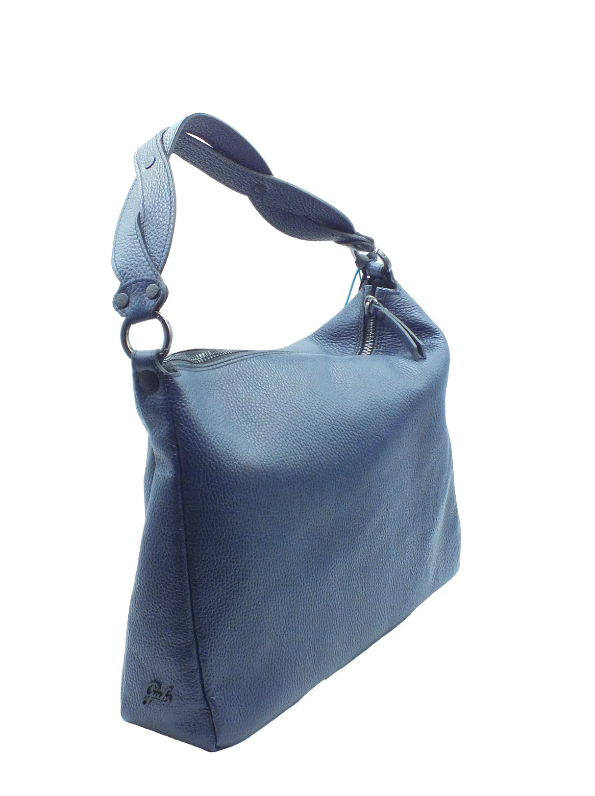 Gabs Gabs G007205T3 Calliope Ruga Inchiostro Blu L Monospalla per Donna in pelle Blu